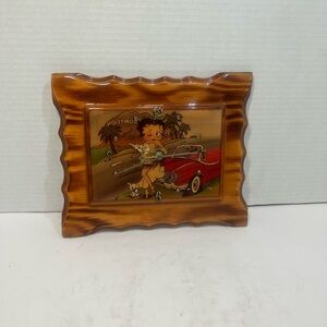 Betty Boop Brown and Red Picture Frame